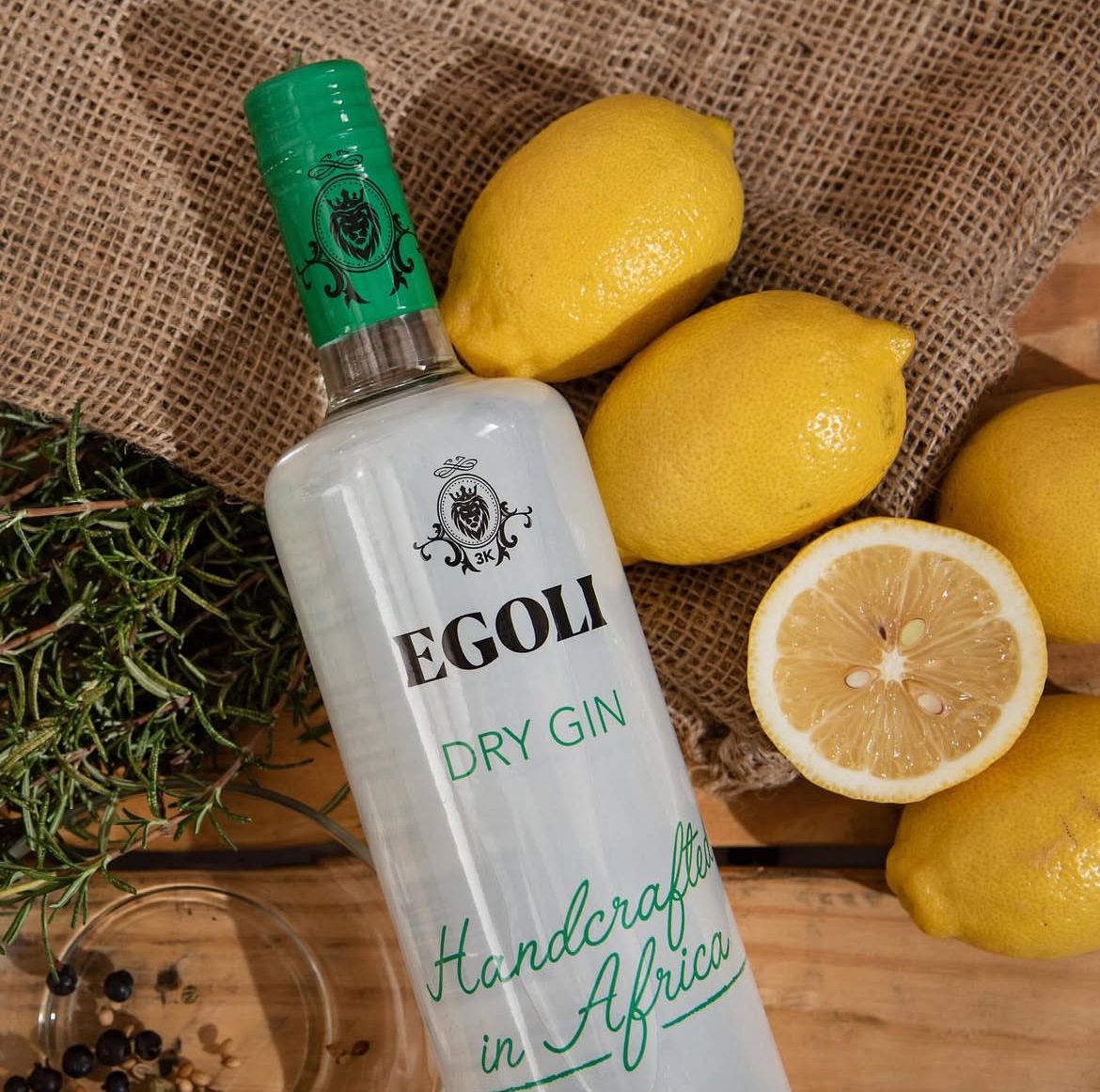 Egoli Dry Gin brand